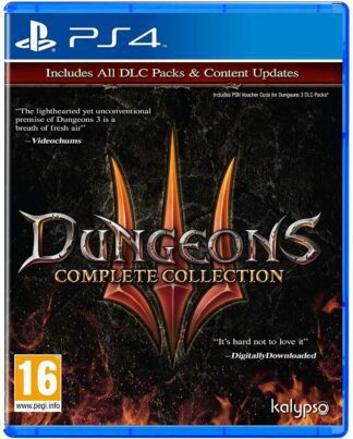 Dungeons 3 Complete Collection PS4 Front Cover