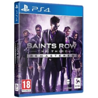 Saints Row The Third Remastered (PS4) Front Cover