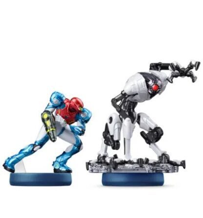 Samus and E.M.M.I. Metroid Dread Amiibo Twin Pack (Nintendo Switch) Picture 1