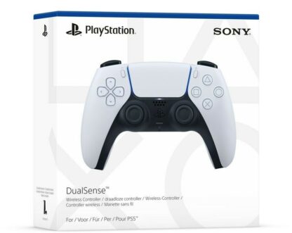 White DualSense Wireless Controller (PS5) Box Image