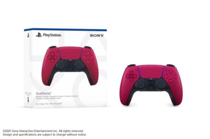 Cosmic Red DualSense V2 Wireless Controller (PS5) Image 1