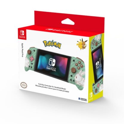 Pikachu and Eevee Hori Split Pad Pro (Nintendo Switch) Box Picture