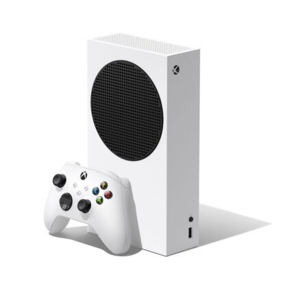 Xbox Series S Console - Console & Controller Angled Picture