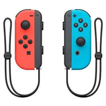 Neon Red and Neon Blue Joy-Con Pair (Nintendo Switch)