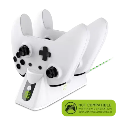 Stealth SX-C100 Twin Charging Dock – White (Xbox One) Picture 1