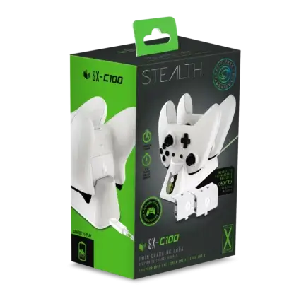 Stealth SX-C100 Twin Charging Dock – White (Xbox One) Box Picture