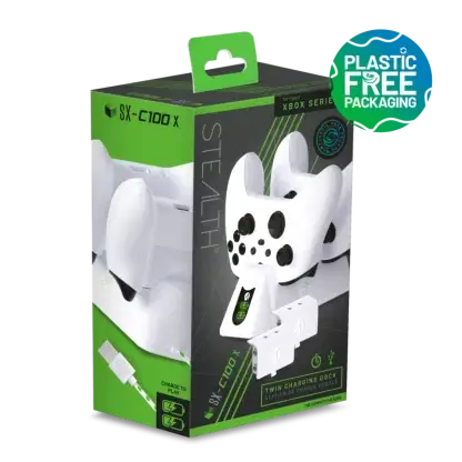 Stealth SX-C100X Twin Charging Dock – White (Xbox Series X/S) Box Picture