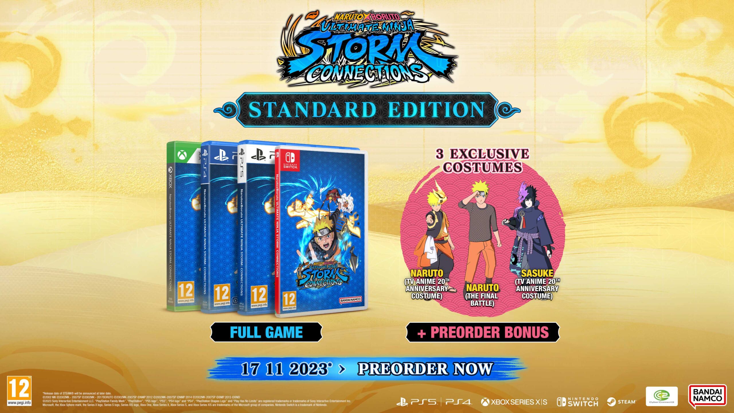 Naruto X Boruto X Ultimate Ninja Storm Connections + PreOrder Bonus