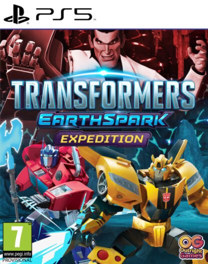 Transformers: Earth Spark Expedition (PS5) Front Cover