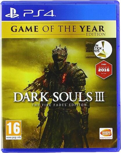 Dark Souls III The Fire Fades Game of the Year Edition (PS4) Front Cover