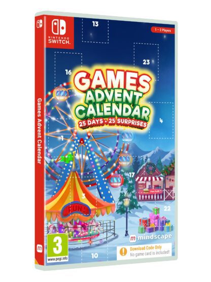 Games Advent Calendar (Code in Box) (Nintendo Switch) Front Cover