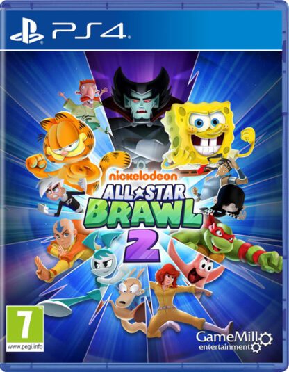 Nickelodeon All Star Brawl 2 PS4 Front Cover