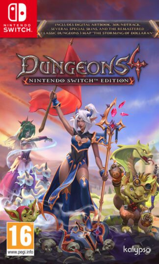 Dungeons 4 Nintendo Switch Edition Front Cover