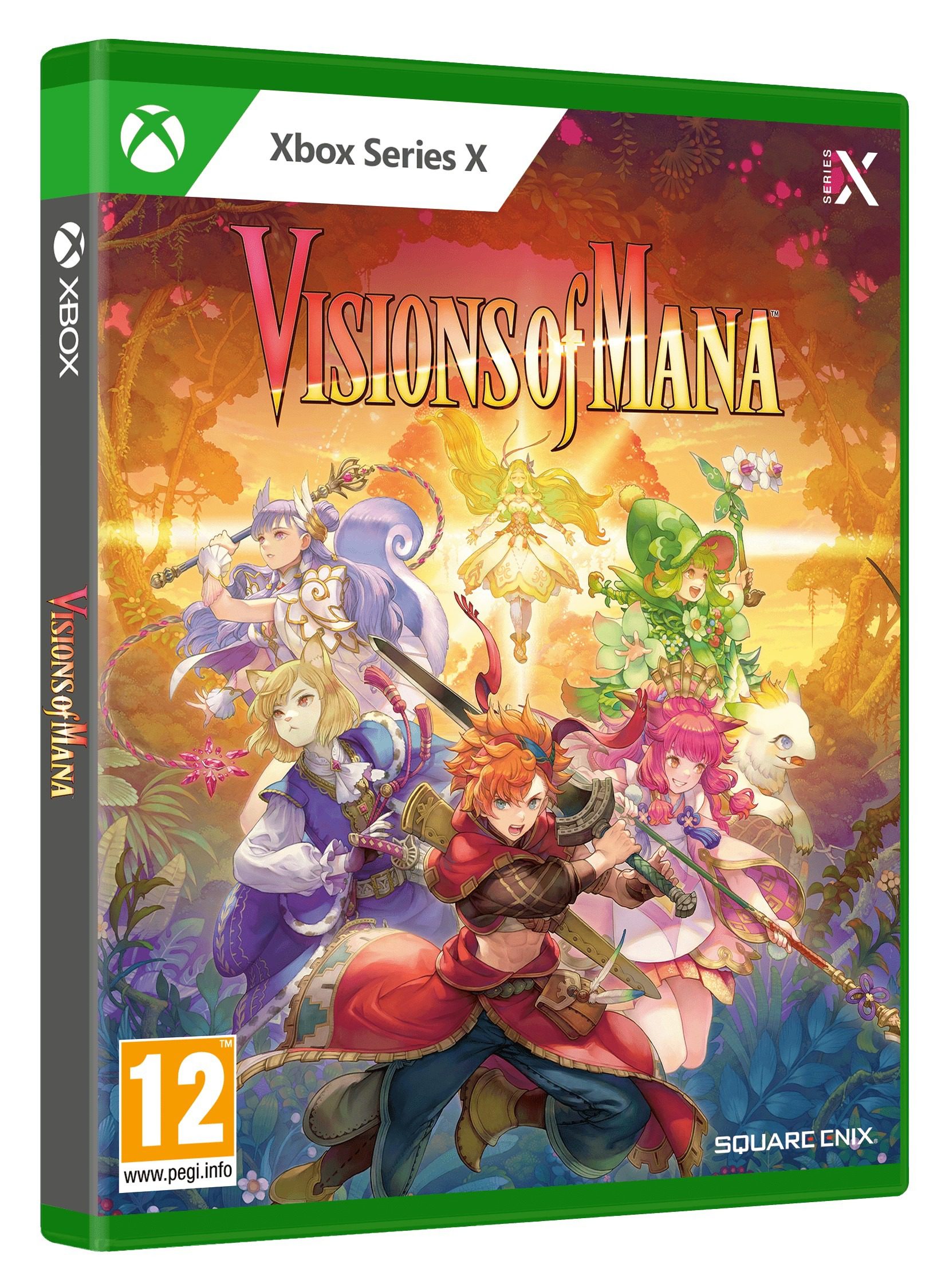 Visions of Mana Xbox Series X Front Cover