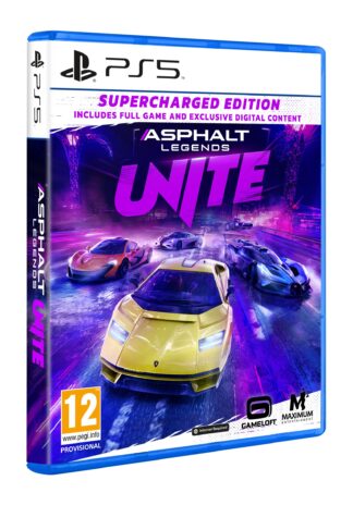 Asphalt Legends UNITE: Supercharged Edition PS5 Front Cover