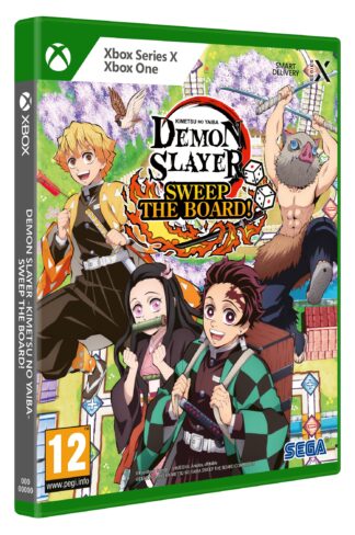 Demon Slayer: Kimetsu No Yaiba - Sweep the Board! Xbox Series X / Xbox One Front Cover