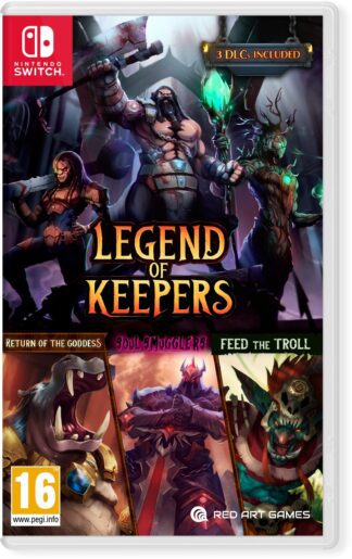 Legend of Keepers Switch Front Cover
