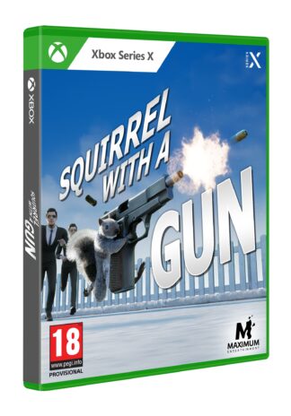 Squirrel With A Gun Xbox Series X Front Cover