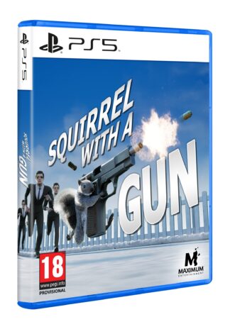 Squirrel With A Gun PS5 Front Cover
