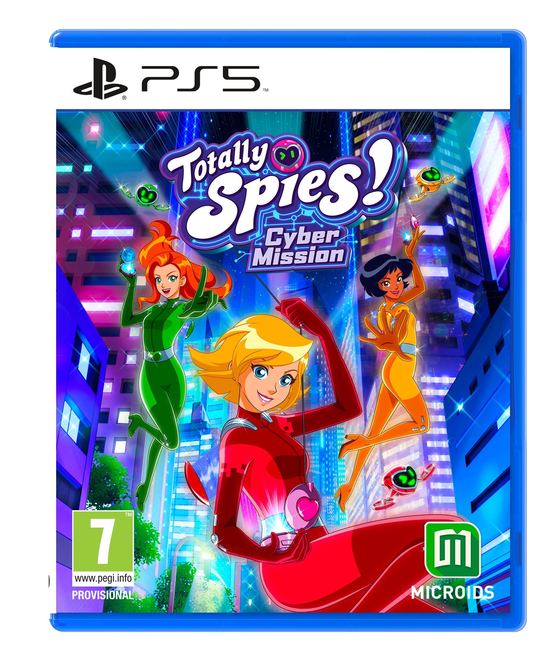 TOTALLY SPIES! Cyber Mission PS5 Front Cover