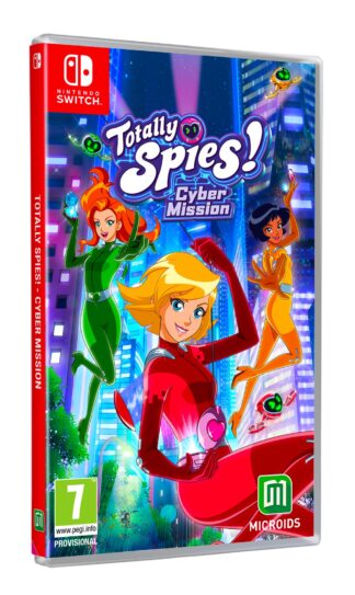 TOTALLY SPIES! Cyber Mission Nintendo Switch Front Cover