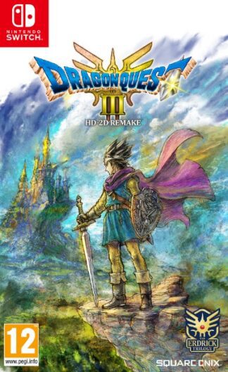 Dragon Quest III HD-2D Remake Switch Front Cover