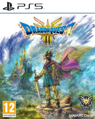 Dragon Quest III HD-2D Remake PS5 Front Cover