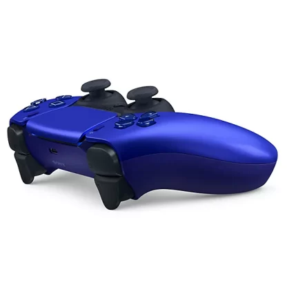 Cobalt Blue DualSense Angled view