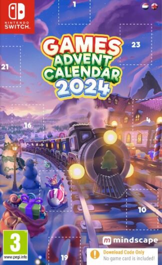 Games Advent Calendar 2024 Switch Front Cover