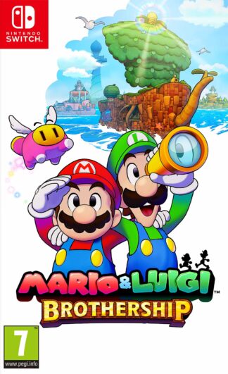 Mario & Luigi Brothership Switch Front Cover