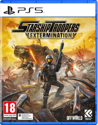 Starship Troopers: Extermination PS5 Front Cover