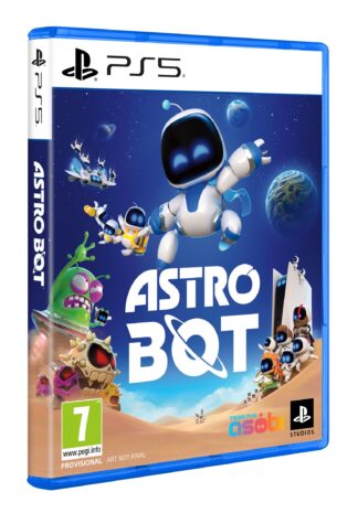 Astro Bot PS5 Front Cover
