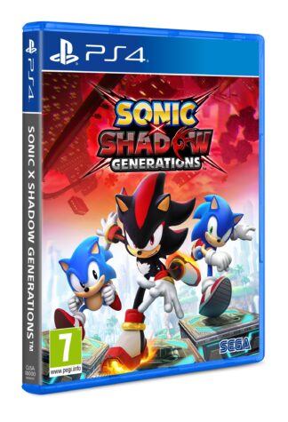 Sonic x Shadow Generations PS4 Front Cover
