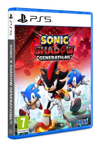 Sonic x Shadow Generations PS5 Front Cover