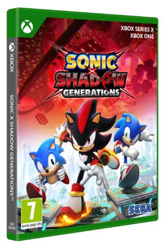Sonic x Shadow Generations Xbox Front Cover