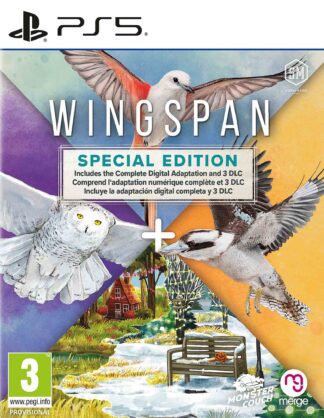Wingspan Special Edition PS5 Front Cover