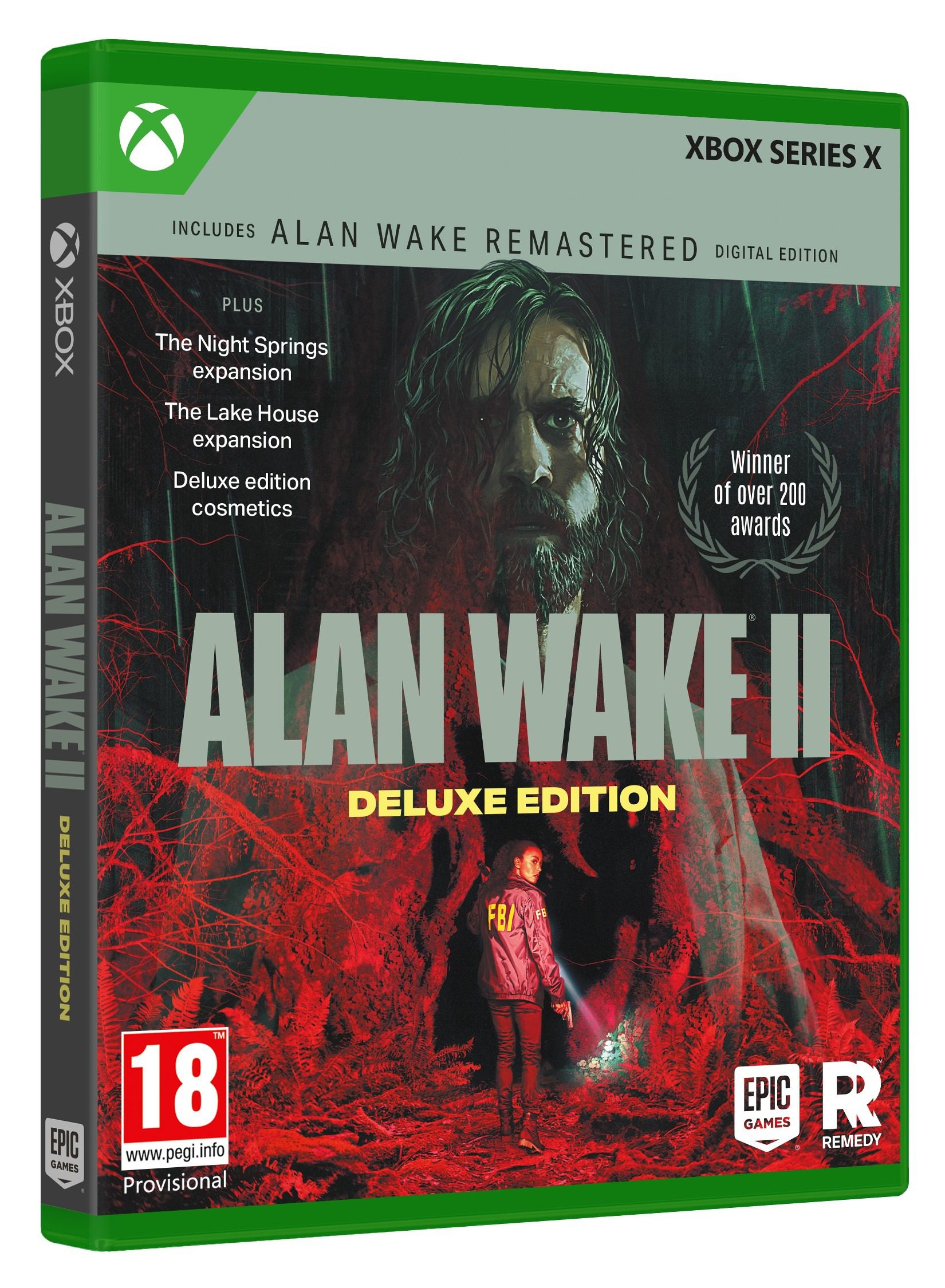 Alan Wake 2 - Deluxe Edition Xbox Series X Front Cover