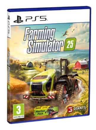 Farming Simulator 25 PS5 Front Cover