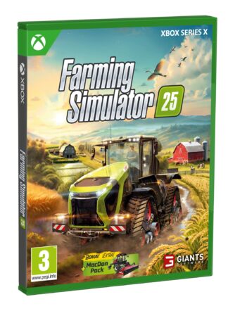 Farming Simulator 25 Xbox Series X Front Cover