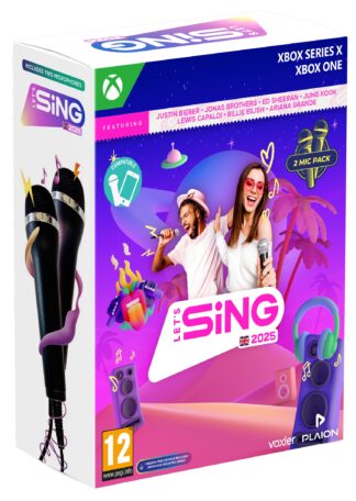 Lets Sing 2025 2 Mic Edition Xbox Series X / Xbox One Front Cover