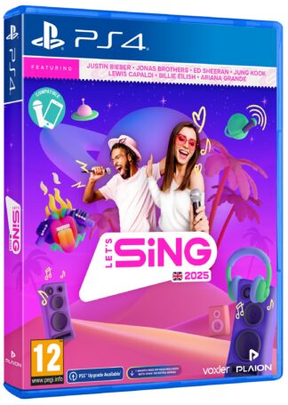 Lets Sing 2025 PS4 Front Cover