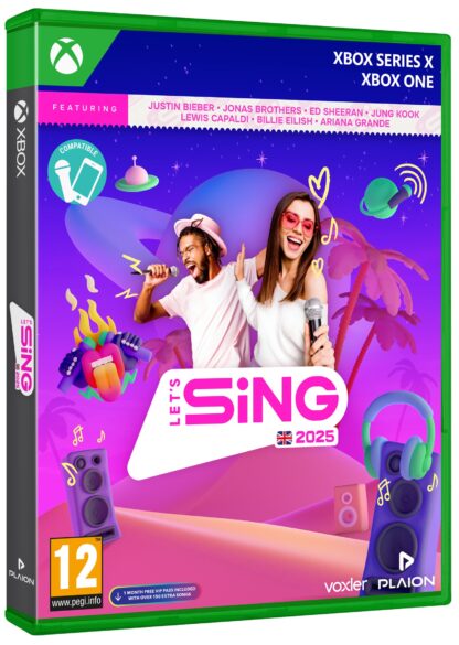 Lets Sing 2025 Xbox Series X / Xbox One Front Cover