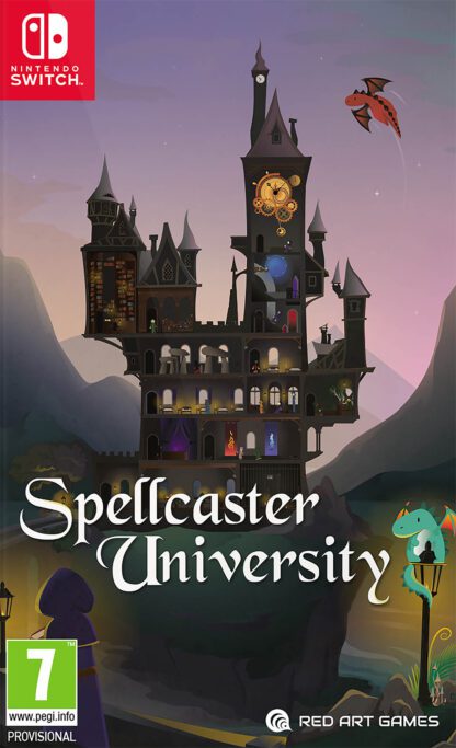 Spellcast University Switch Front Cover