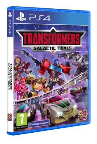 Transformers Galactic Trials PS4 Front Cover