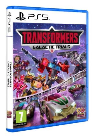 Transformers Galactic Trials PS5 Front Cover