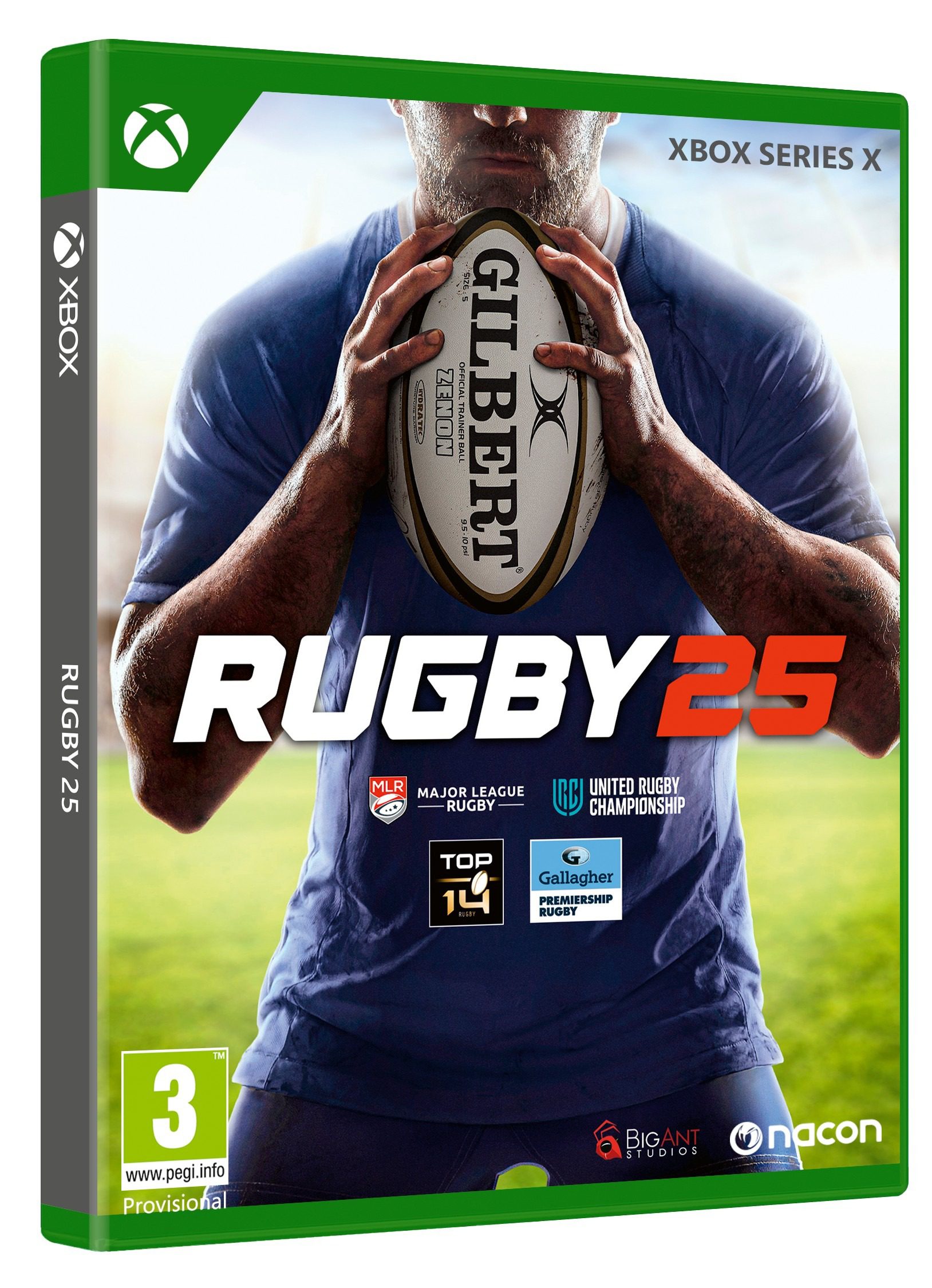 Rugby 25 Xbox Series X Front Cover