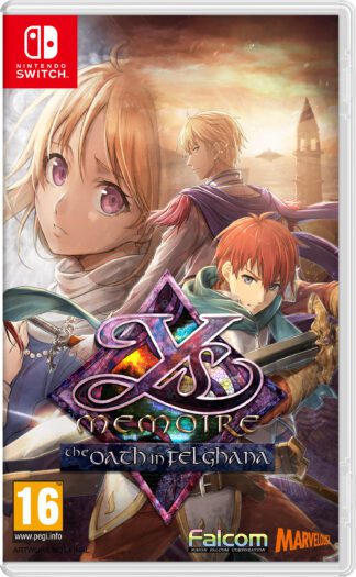 Ys Memoire: The Oath in Felghana Switch Front Cover