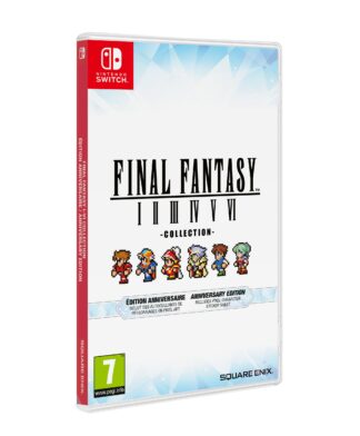 Final Fantasy I-VI Collection Anniversary Edition Switch Front Cover