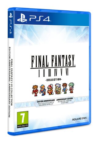 Final Fantasy I-VI Collection Anniversary Edition PS4 Front Cover