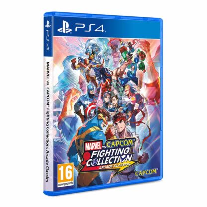 Marvel vs Capcom Fighting Collection PS4 Front Cover